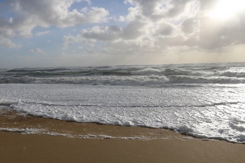 Océan plage kervégant plouhinec