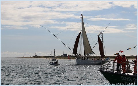 Vieux gréments barre d'Etel