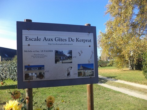 accès gîtes kerprat plouhinec le falher